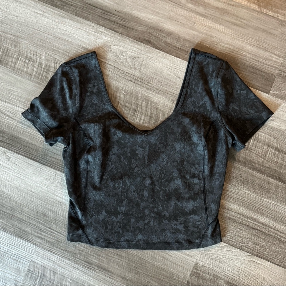 Lululemon Align t-shirt in Multi-Camo